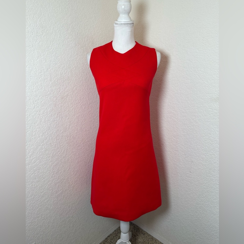 Vintage 50’s Suzy Perette red sheath dress